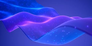 AI purple and blue wave 