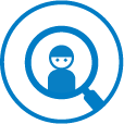 Person Plus Magnifying Glass Icon V10 01