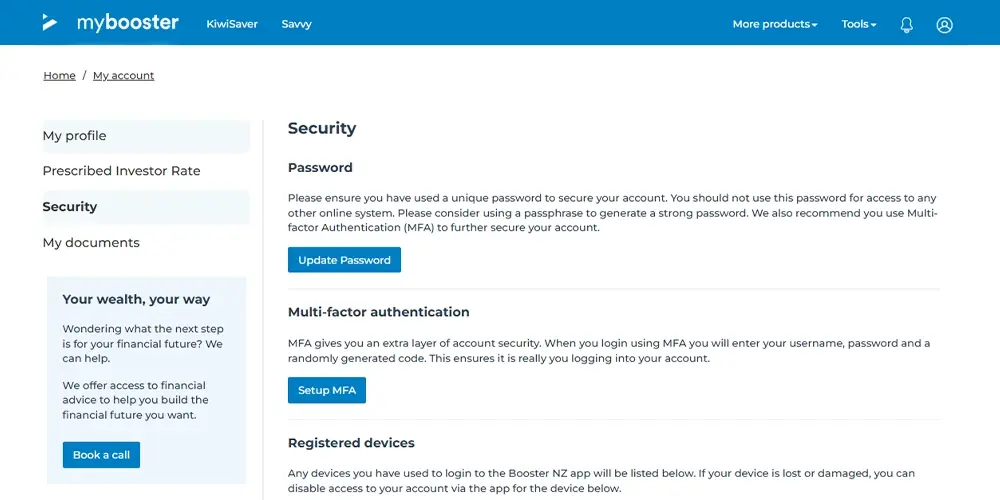 booster-mybooster-security-password-mfa-new-zealand