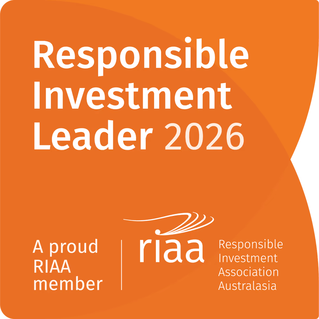 Booster Financial Services Limited RIAA Responsible Investment Leader 2026-1